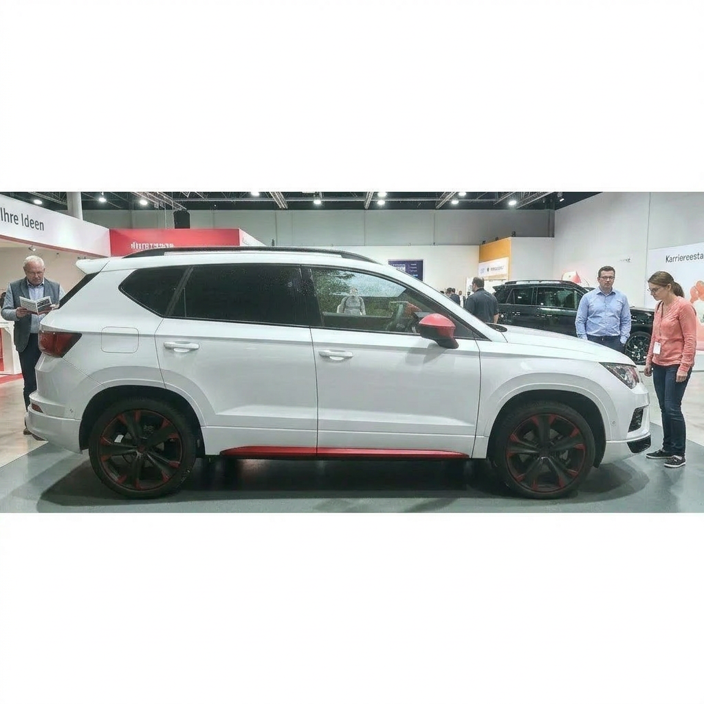Cupra Formentor weiß – ohne Beschriftung